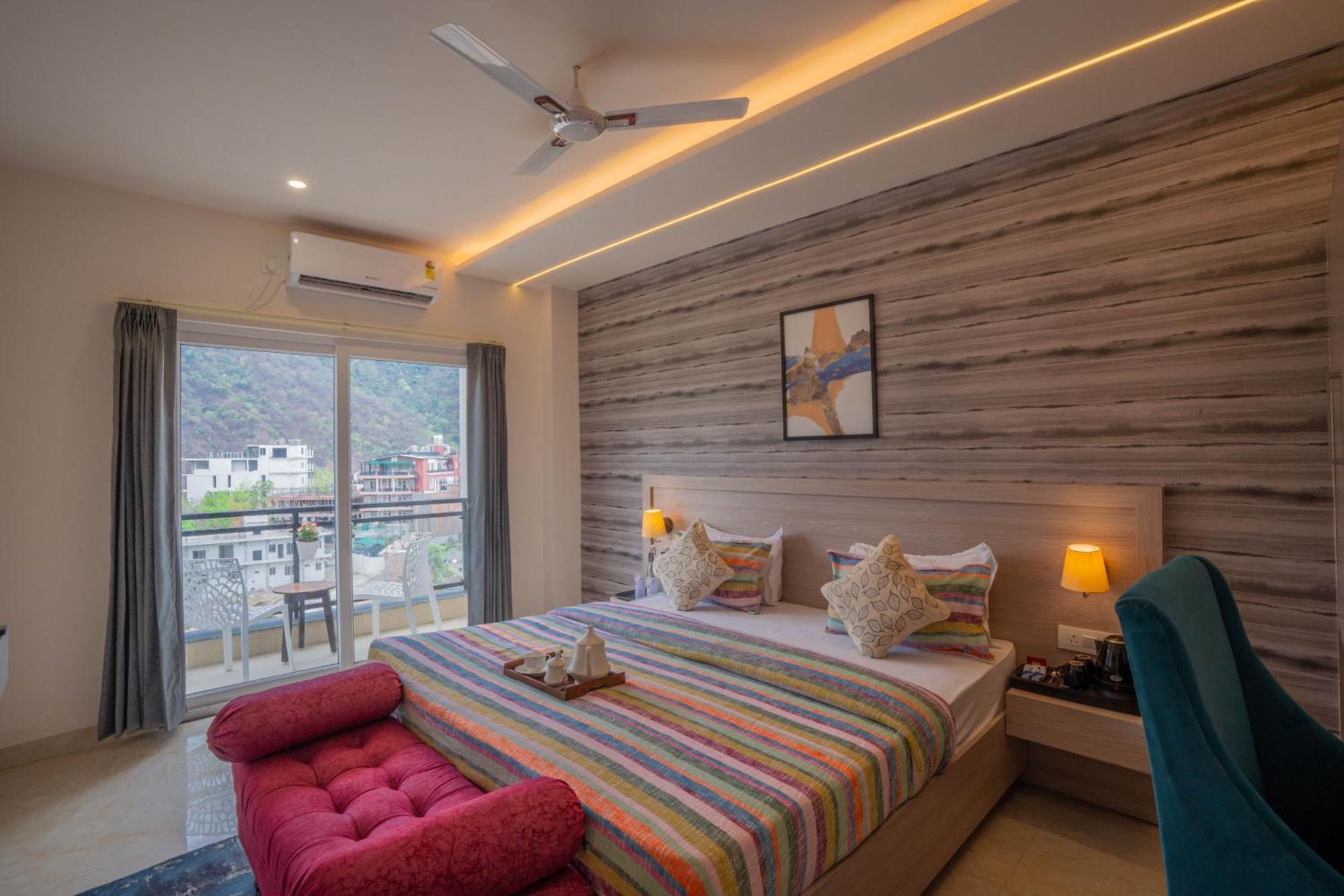 Perfectstayz Alpine Near Laxman Jhula Rishīkesh Eksteriør bilde