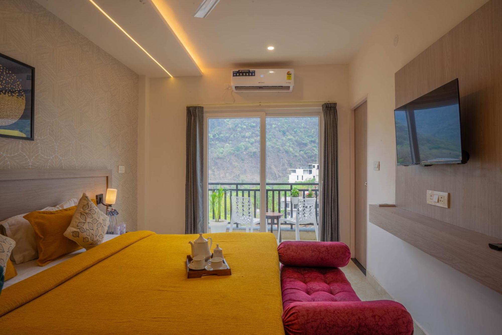 Perfectstayz Alpine Near Laxman Jhula Rishīkesh Eksteriør bilde